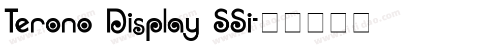 Terono Display SSi字体转换